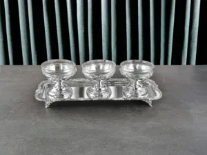 LALE BORDÜR UZUN BATON + KISA CUP(ÜÇLÜ DONDURMALIK)